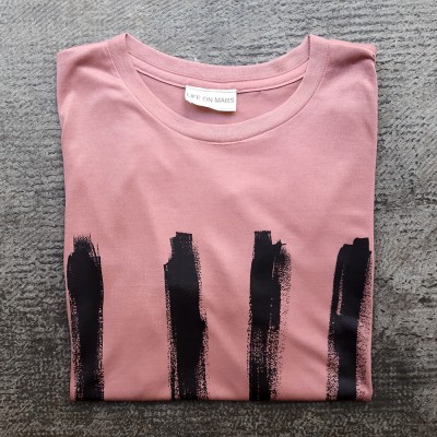 Camiseta Lunes rosa