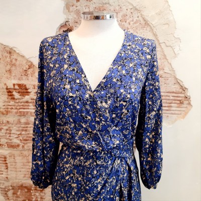 Vestido corto azul 2