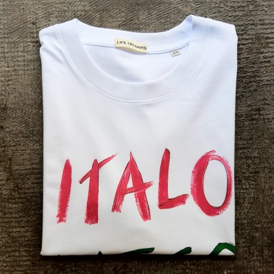 Camiseta Italo disco oversize