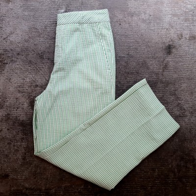 Pantalón rayas verde