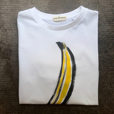 Camiseta banana corta