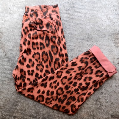 Pantalón leopardo rosa