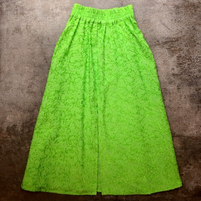 Falda verde textura