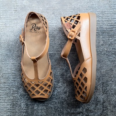 Sandalia Colla cuero