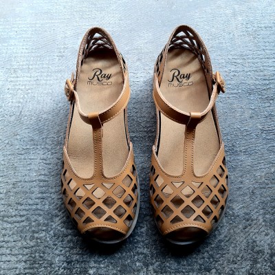 Sandalia Colla cuero