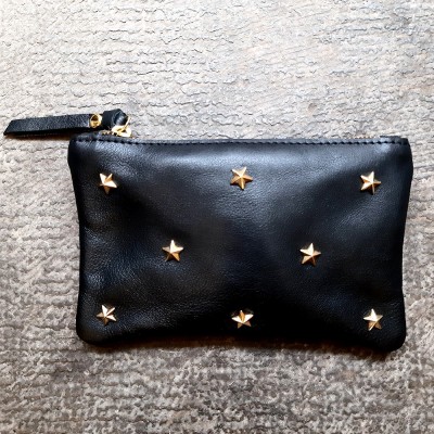 Cartera Stars Negro