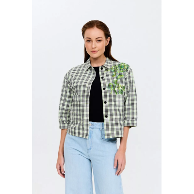 Chaqueta camisa cuadros