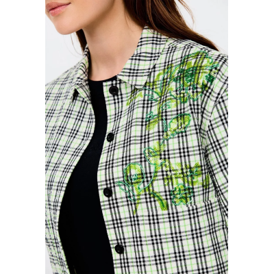 Chaqueta camisa cuadros