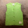 Chaleco lana verde