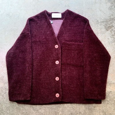 Cárdigan Goxo granate