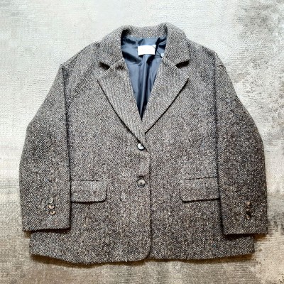 Chaquetón lana espiga 2