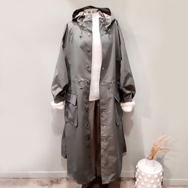 Comprar Trench verde largo en PAS SI SIMPLE ❤️ Donostia-San