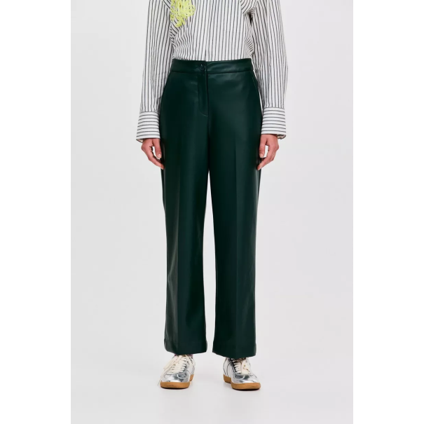 Pantalon vinilo verde