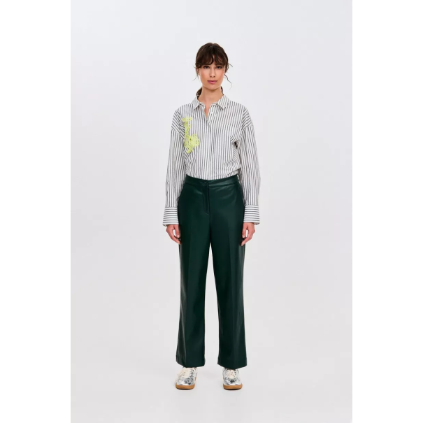 Pantalon vinilo verde