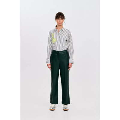 Pantalon vinilo verde