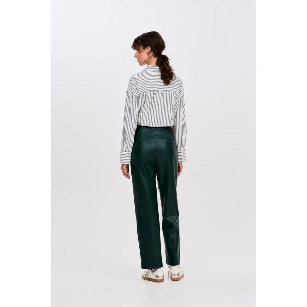 Pantalon vinilo verde