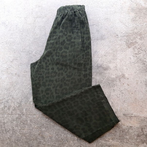 Pantalón leopardo micropana