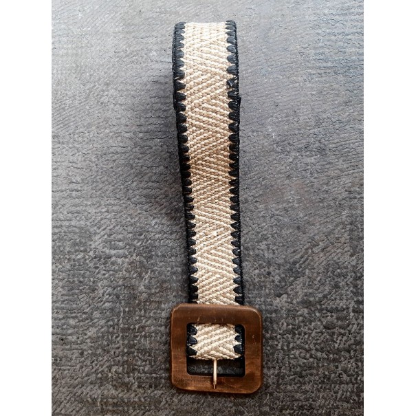 Comprar Cinturón Rafia madera en PAS SI SIMPLE ❤️ Donostia-San