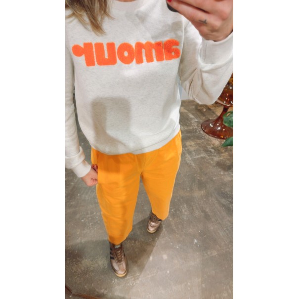 Comprar Sudadera gris Amour en PAS SI SIMPLE ❤️ Donostia-San