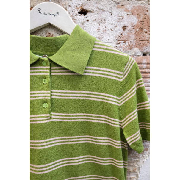 Comprar Polo Seven verde en PAS SI SIMPLE ❤️ Donostia-San