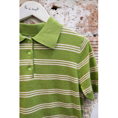 Comprar Polo Seven verde en PAS SI SIMPLE ❤️ Donostia-San